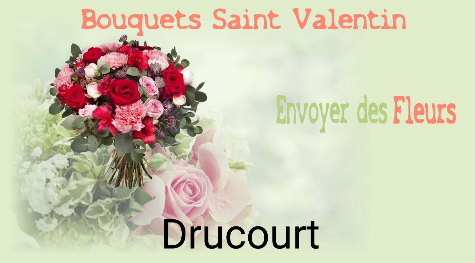 Roses de Saint-Valentin livrées à Drucourt